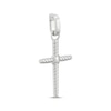 Thumbnail Image 2 of Charmed Memories Rope-Textured Cross Charm Sterling Silver