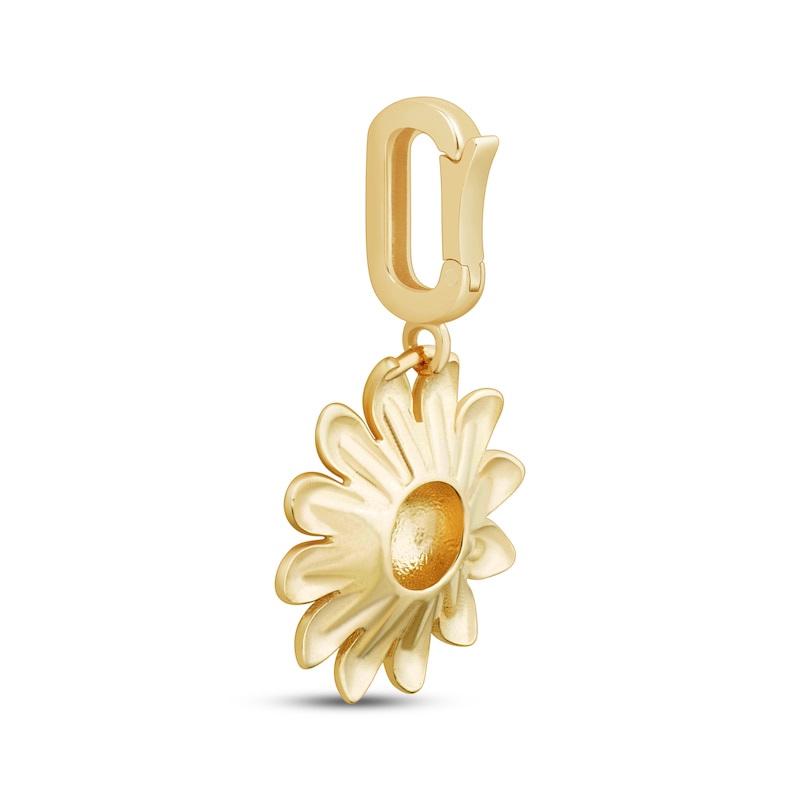 Main Image 3 of Charmed Memories Sunflower Charm 10K Yellow Gold