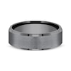 Thumbnail Image 3 of Now + Forever Men's Textured Wedding Band Tantalum 7mm