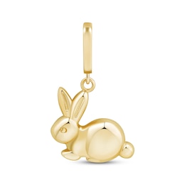 Charmed Memories Bunny Charm 10K Yellow Gold