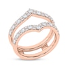 Thumbnail Image 2 of Now + Forever Diamond Chevron Enhancer Ring 1 ct tw 14K Rose Gold