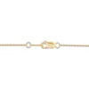 Thumbnail Image 4 of STUDIO BY KAY Diamond Crescent Moon Necklace 1/10 ct tw 24K Yellow Gold Vermeil Sterling Silver 18"