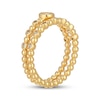 Thumbnail Image 2 of KAY x Rocksbox Lab-Grown Diamond Beaded Ring Set 1/4 ct tw 24K Yellow Gold Vermeil Sterling Silver