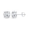 Thumbnail Image 3 of KAY Lab-Grown Diamond Solitaire Stud Earrings 5 ct tw 14K White Gold (F/VS2)