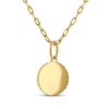 Thumbnail Image 3 of STUDIO BY KAY Diamond Star Medallion Necklace 1/10 ct tw 24K Yellow Gold Vermeil Sterling Silver 18"
