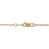 Thumbnail Image 4 of STUDIO BY KAY Diamond Star Medallion Necklace 1/10 ct tw 24K Yellow Gold Vermeil Sterling Silver 18"