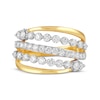 Thumbnail Image 4 of KAY Lab-Grown Diamonds Multi-Row Ring 1 ct tw 10K Yellow Gold