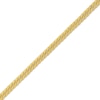 Thumbnail Image 3 of 5.8mm Curb Chain Bracelet Hollow 10K Yellow Gold 7.5"