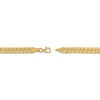 Thumbnail Image 4 of 5.8mm Curb Chain Bracelet Hollow 10K Yellow Gold 7.5"