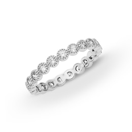 Rocksbox The Daphne Lab-Grown Diamond Eternity Band 3/4 ct tw Sterling Silver