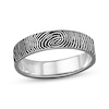 Thumbnail Image 1 of Your Own Fingerprint Band Sterling Silver