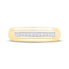 Thumbnail Image 12 of Now + Forever Men's Diamond Wedding Band 1/8 ct tw 10K Yellow Gold