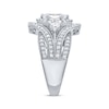Thumbnail Image 2 of Marquise-Cut & Round-Cut Diamond Engagement Ring 1 ct tw 14K White Gold