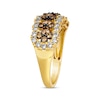 Thumbnail Image 1 of Le Vian Chocolate Waterfall Diamond Ring 1-1/5 ct tw 14K Honey Gold