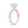 Thumbnail Image 1 of Monique Lhuillier Bliss Round-Cut Lab-Created Diamond Engagement Ring 2-3/8 ct tw 18K Two-Tone Gold