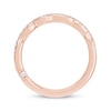Thumbnail Image 3 of Monique Lhuillier Bliss Lab-Grown Diamond Contour Wedding Band 1/6 ct tw 18K Rose Gold