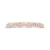 Thumbnail Image 4 of Monique Lhuillier Bliss Lab-Grown Diamond Contour Wedding Band 1/6 ct tw 18K Rose Gold