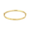 Thumbnail Image 1 of Diamond-Cut Stud Bangle Bracelet 10K Yellow Gold
