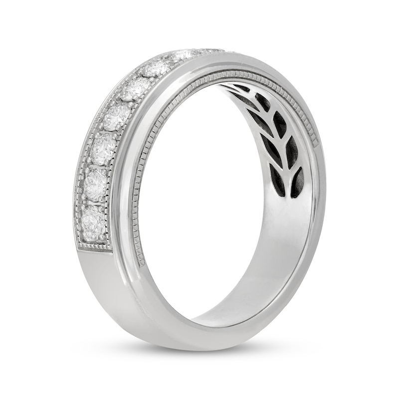 Main Image 2 of Neil Lane Men's Diamond Wedding Band 1 ct tw 14K White Gold 7mm