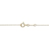 Thumbnail Image 3 of Oval-Cut Opal & Diamond Accent Cross Necklace 10K Yellow Gold 18&quot;