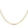Thumbnail Image 1 of Curb Chain Necklace 2.95mm Solid 14K Yellow Gold 18"