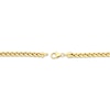 Thumbnail Image 3 of Wheat Chain Necklace 5.2mm Semi-Solid 10K Yellow Gold 24&quot;