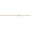 Thumbnail Image 2 of Diamond Accent Script Name Necklace 14K Yellow Gold 18"