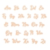 Thumbnail Image 3 of Butterfly Name Necklace 14K Rose Gold 18"