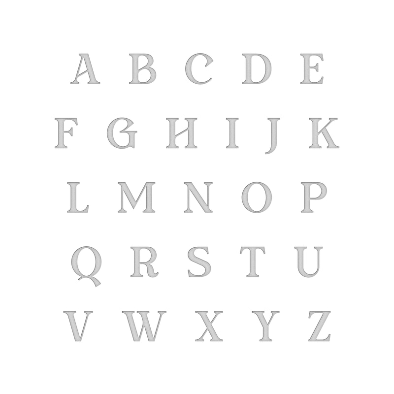 Main Image 3 of Name Disc Necklace 10K White Gold 18"