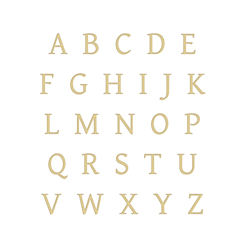 Main Image 4 of Mother's Queen Bee Name Necklace 14K Yellow Gold 18"