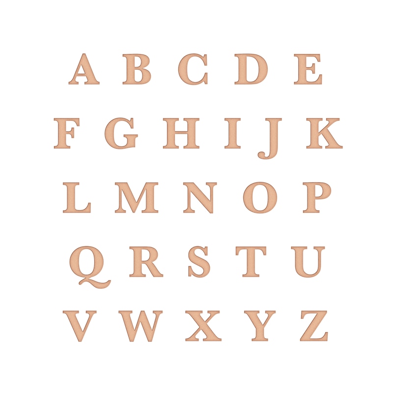 Main Image 3 of Bee & Honeycomb Initial Necklace 14K Rose Gold 18"