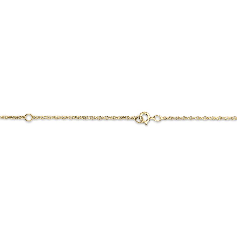 Main Image 2 of Men's Engravable Name & Sports Number Tag Necklace 14K Yellow Gold 22"