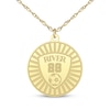 Thumbnail Image 5 of Name, Number & Sport Disc Necklace 10K Yellow Gold 18"