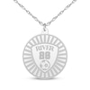 Thumbnail Image 5 of Name, Number & Sport Disc Necklace Sterling Silver 18"