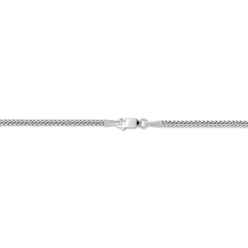 Main Image 2 of Graffiti Name Necklace Sterling Silver 22"