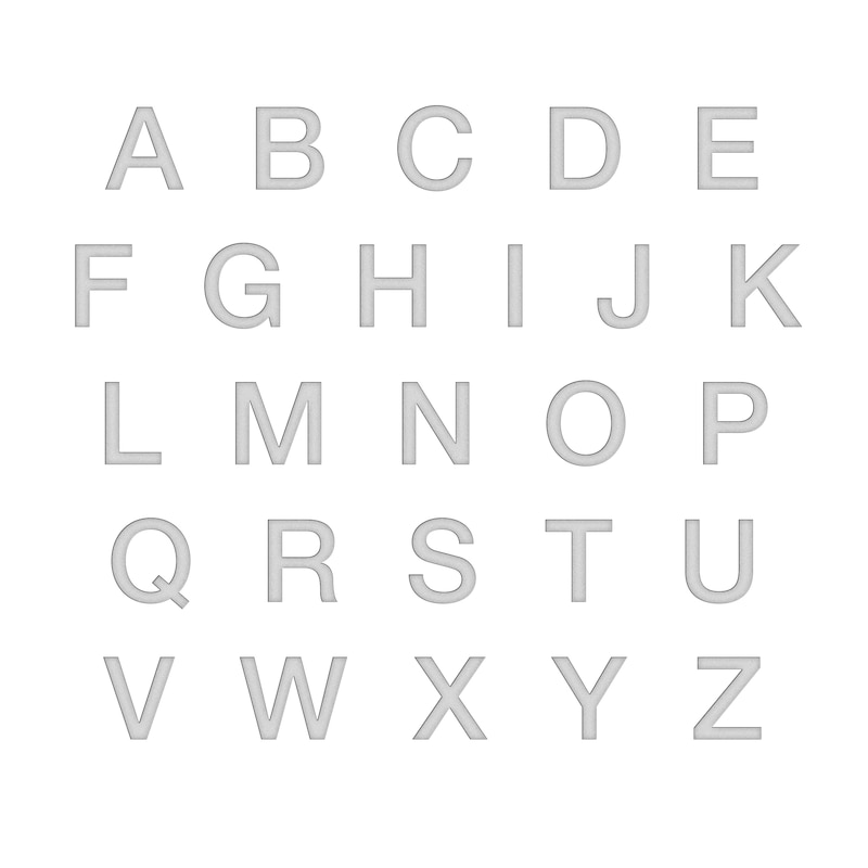 Main Image 9 of Saint & Name Medallion Necklace 10K White Gold 18"