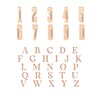 Thumbnail Image 3 of Sport Number & Name Necklace 14K Rose Gold 18"