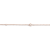 Thumbnail Image 2 of Name & Roman Numeral Date Disc Necklace 14K Rose Gold 18"