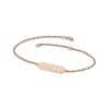 Thumbnail Image 1 of Roman Numeral Year Bracelet 14K Rose Gold 7.25"