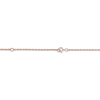 Thumbnail Image 2 of Roman Numeral Year Bracelet 14K Rose Gold 7.25"