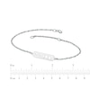 Thumbnail Image 4 of Roman Numeral Year Bracelet Sterling Silver 7.25"