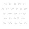 Thumbnail Image 3 of Diamond Accent Script Name Necklace 14K White Gold 18"