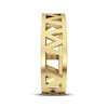 Thumbnail Image 2 of Roman Numeral Date Ring 10K Yellow Gold