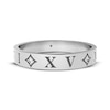 Thumbnail Image 3 of Diamond Accent Roman Numeral Date Ring 14K White Gold