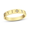 Thumbnail Image 1 of Diamond Accent Roman Numeral Date Ring 14K Yellow Gold