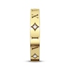 Thumbnail Image 2 of Diamond Accent Roman Numeral Date Ring 14K Yellow Gold