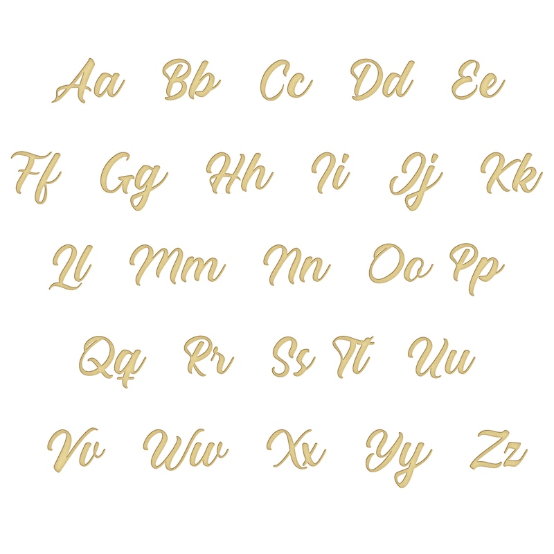 Main Image 4 of Family Name & Birth Flower Heart Necklace 14K Yellow Gold 18"