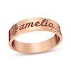 Thumbnail Image 1 of Name & Flower Ring 14K Rose Gold