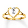 Heart Ring 14K Yellow Gold