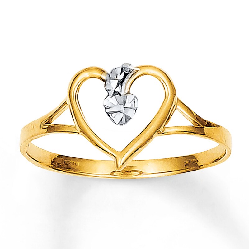 Heart Ring 14K Yellow Gold